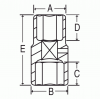2192DT 1/2in. Drive Extra-Thin Wall Flip Impact Socket - Diagram
