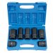 9007 1in. Drive Truck Wheel Impact Socket Set - With Molded Case 
