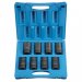 9108D 1in. Drive Deep Length Impact Socket Set - With Molded Case