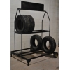 MTD-3T 3 Tiers Tire Display On Casters 60in.