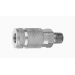 C37 1/4in. A Design x 1/4in. MNPT Steel Coupler Qty/1