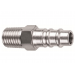 CP91 1/4in. MNPT Hi-Flo/HLVP Coupler - Steel Qty/1