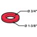 35001 Air Glide Spacer For Eight Baggers 1/32in. Qty/6