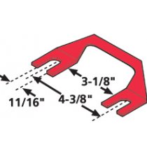 35040 I.H.C./Navistar Torque Arm Shim 1/32in. Qty/6