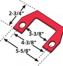 36010 Peterbilt/Kenworth Flex-Air Suspension Shim 1/32in. Qty/6