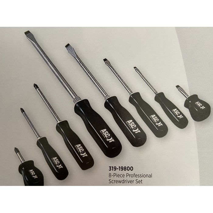 19800 8-Piece Professional Screwdriver Set