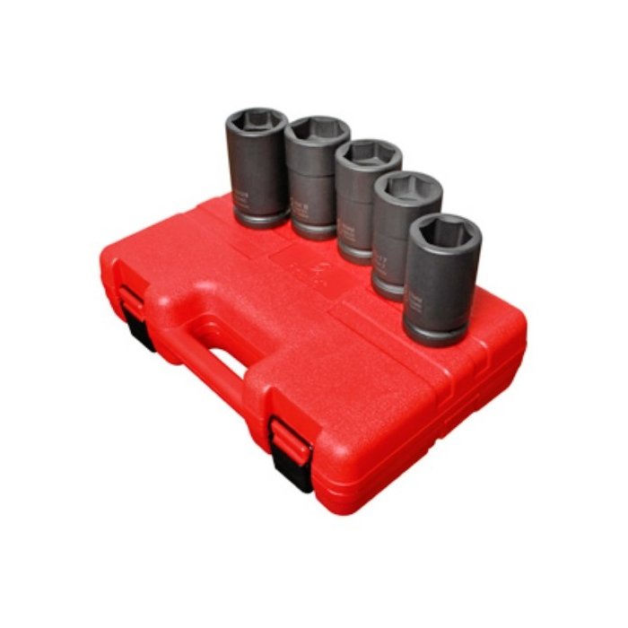 5626 1in. Drive 5Piece Budd Wheel Impact Socket Set