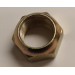 304L Cap Nut Left Hand M30 X 1.5 Thread - Yellow Zinc 