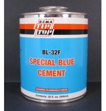 BL-32F Special Blue Cement 32oz. Flammable