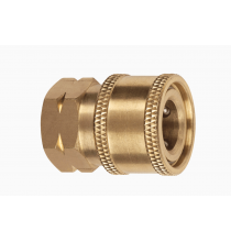 CST17B Straight Thru Design x 1/4in. FNPT Brass Coupler