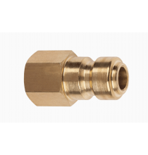 CPST17B Straight Thru Design x 1/4in. FNPT Brass Plug