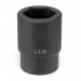 5038M No. 5 Spline Drive x 38mm Standard Length Impact Socket