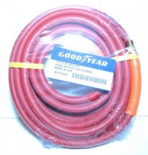 01-1015 1/4 x 25ft. Red Air Hose MXM With Ends