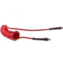 A770A15 Flexcoil Polyurethane Coiled Air Hose - Red