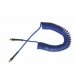 A770A25 Flexcoil Polyurethane Coiled Air Hose - Blue