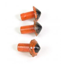 12-213 Orange Mushroom Plug Qty/25