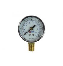 A2551 2in. Chrome-Plated Dial Gauge 0-300 PSI