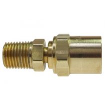 A801FKD Reusable Rigid Brass Hose Fitting