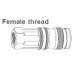 10 550 1405 Female Thread Coupling NPT 1/2in.