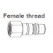 10 550 5405 Female Thread Nipple NPT 3/4in.