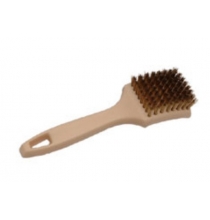 LA9351 Brass Tire Brush 8-1/2in.