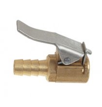 AC-1 Euro-Style Clip-On Air Chuck 1/4in. Hose Barb - Open