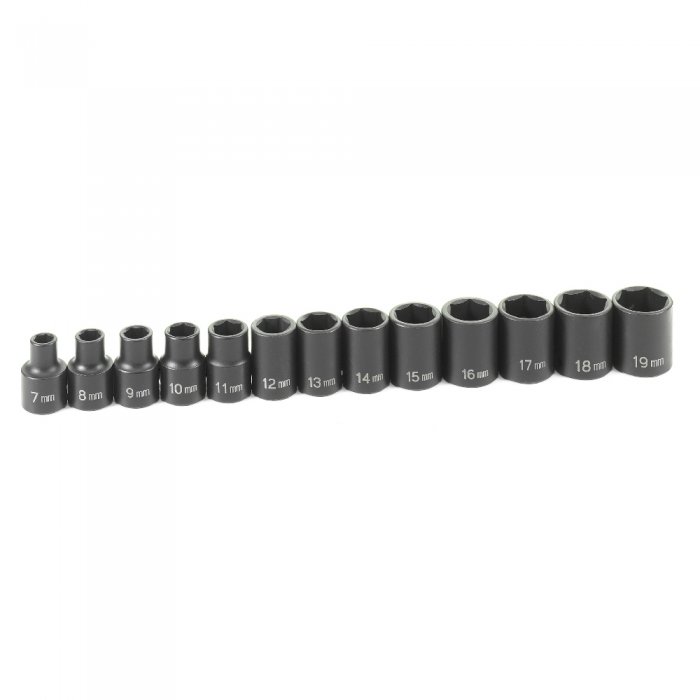 1213M 3 8in Drive Standard Length Impact Set
