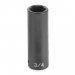 2034D 1/2in. Drive x 1-1/16in. Deep Length Fractional Impact Socket