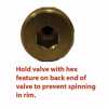 VS-572-EQ Clamp-In Valve 3.75in. Qty/100