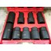 4191 No. 5 Spline Drive Truck Impact Socket Set SAE - 9 Piece