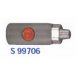 S99706 Push Button Safety Coupler 1/4in. NPT Male 