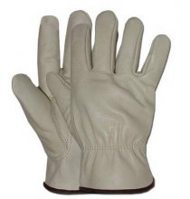 1JL4067 Grain Leather Driver Gloves - Unlined