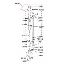 222083 Handle Assembly For 72200D