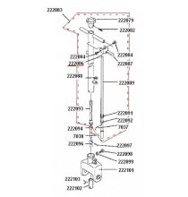 222086 Pin - Spring For 72200D