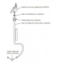 222117 Air Hose For 72200D