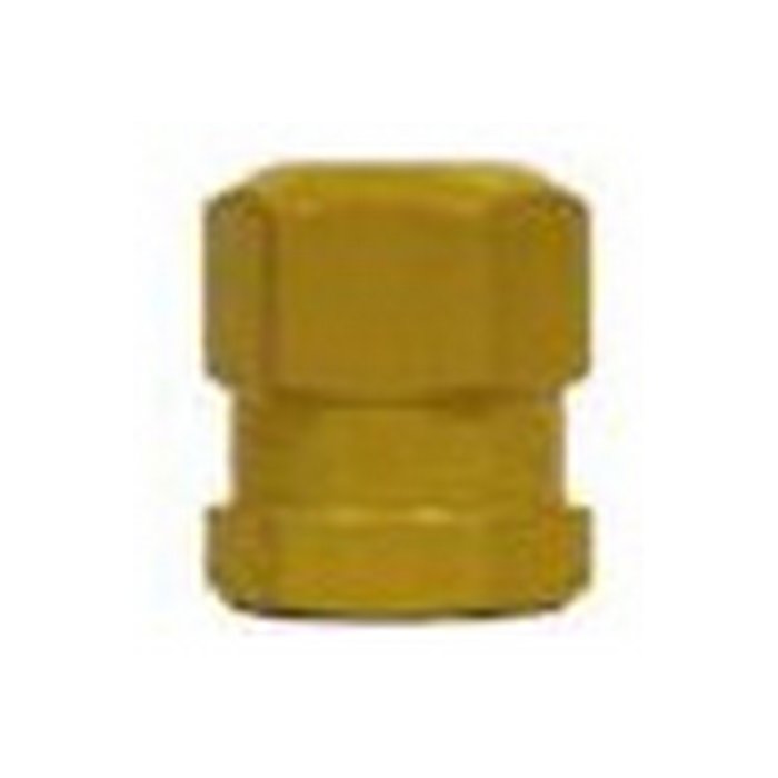 637 Aircraft Valve Cap Brass Qty 100