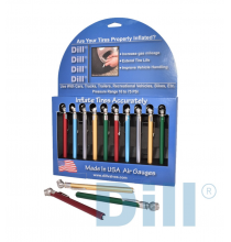 7277-USA Pencil Gauge - Assorted Display Pack