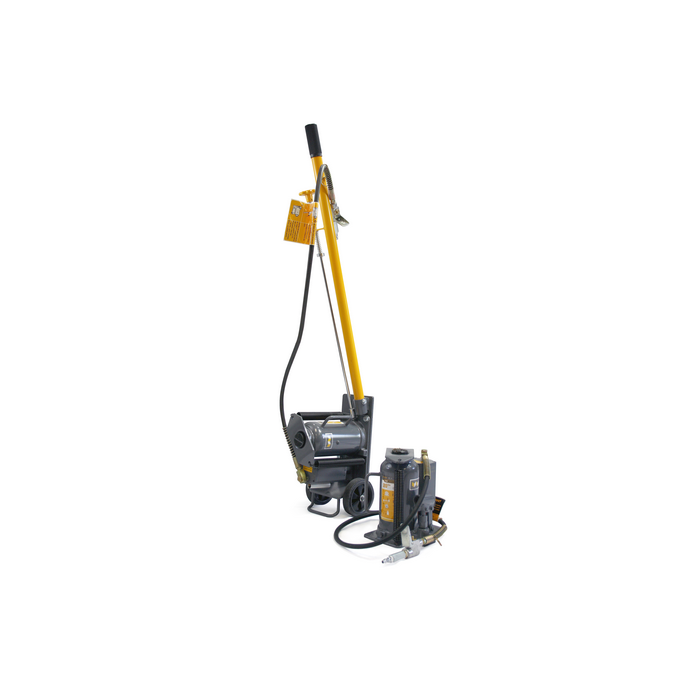 Y432003 Air/Manual Bottle Jack w/ Trolley 20 Tons