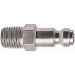 783 Auto Type C Male Plug 1/4in. Body 1/4in. NPT