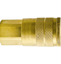 715 Industrial Type D Female Coupler 1/4in. Body 1/4in. NPT