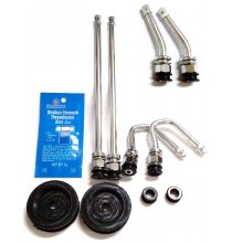 DL1SP13FR Chrome Duallyvalve Kit W/ Front Stems