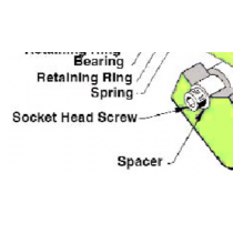 11010-051 Socket Head Screw Qty 1