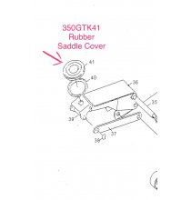 350GTK41 Rubber Saddle Cover