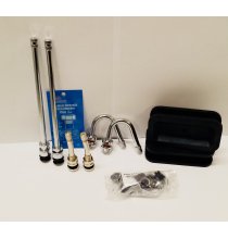 DL1SPALFR Chrome Duallyvalve Kit w/Front Stems