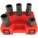 SS8205WS 1in. Drive 5-Piece Wheel Service SAE/Metric Impact Socket Set 