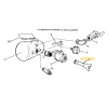 12913B Slotted Double Barrel w/Lock Nut - Exploded View 