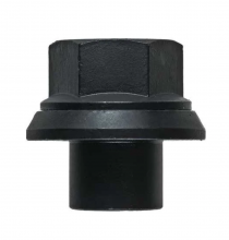 GL-2919 HALTEC Sleeve Nut 19mm - Black Finish 