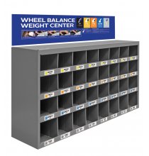 WALLRACK20 Wheel Weight Storage - Empty