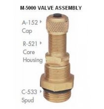 M-5000 Valve Assembly - Super Large Bore Air-Liquid Valve for Tractor and Grader